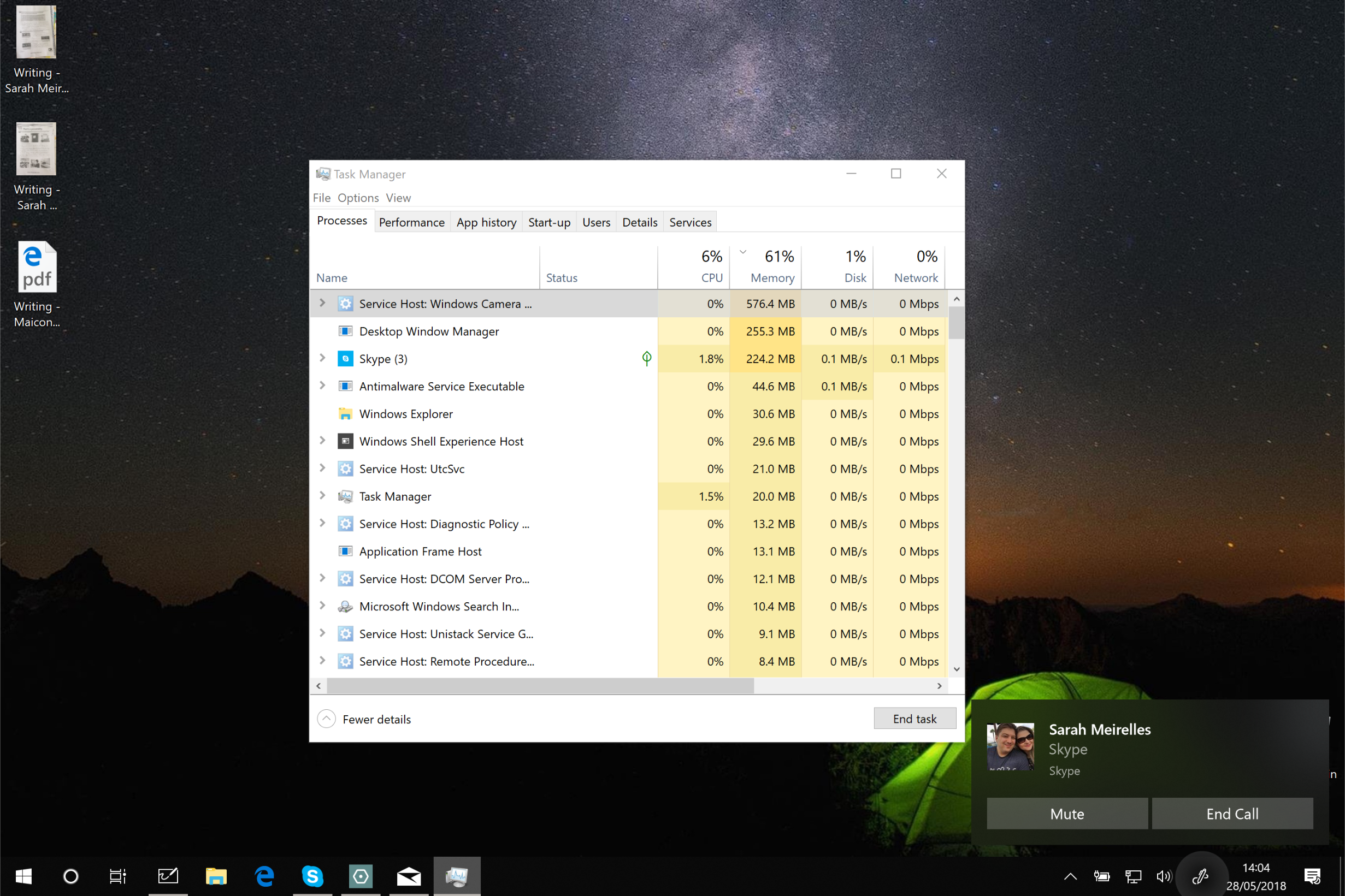 Windows Camera Frame Server