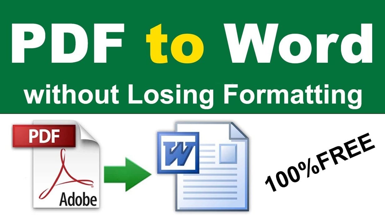 How to Convert PDF to Word Easily Without Losing Format 1 How to Convert PDF to Word Easily Without Losing Format