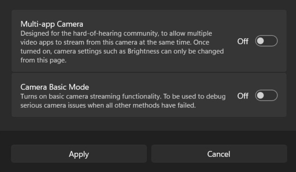 Enable Multi-App Camera Support in Windows 11 Easily