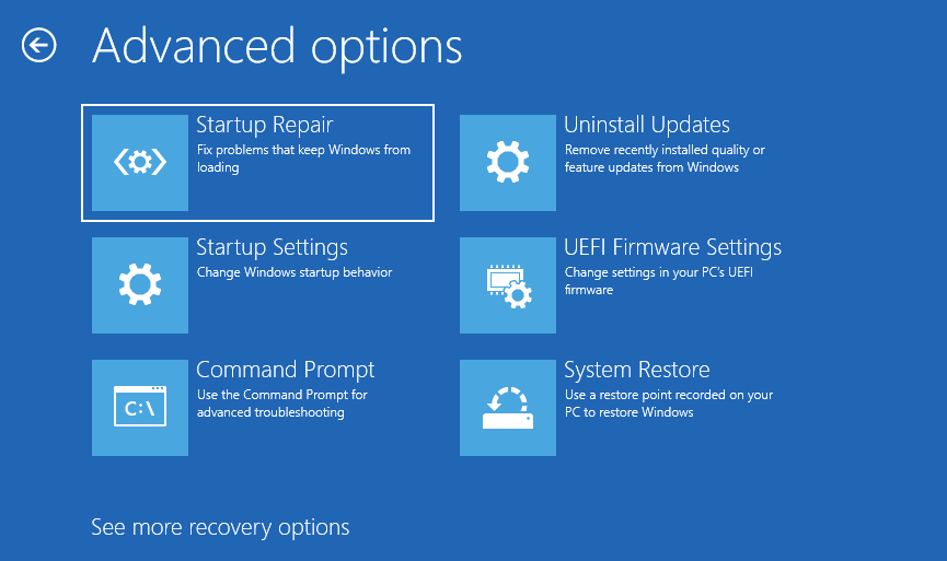 Fix “Recover From a Drive” Not Showing in Windows 11