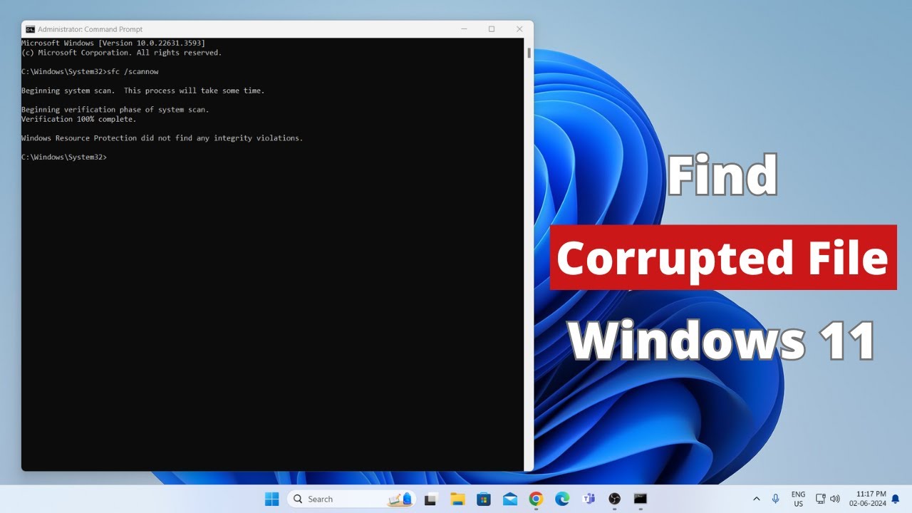 How to Check for Corrupted Files in Windows 11 Fast