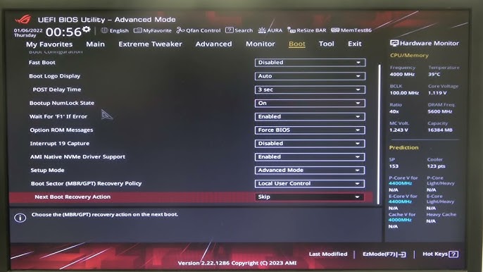 How to Enable or Disable Fast Boot in UEFI/BIOS on Windows