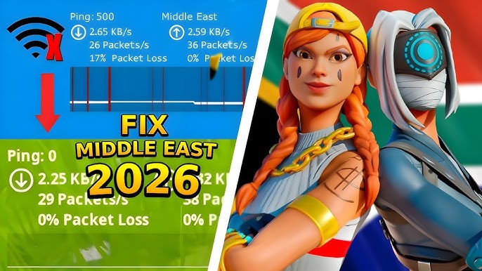 How to Fix Fortnite Middle East Servers Down Issues Fast