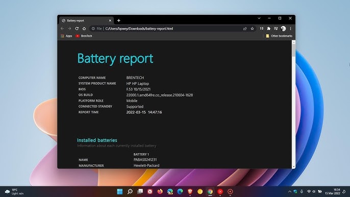 How to Generate a Battery Report Using PowerShell 9 How to Generate a Battery Report Using PowerShell