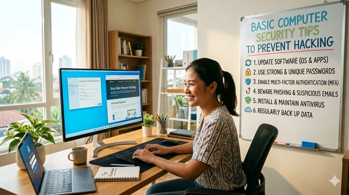 Basic Computer Security Tips To Prevent Hacking