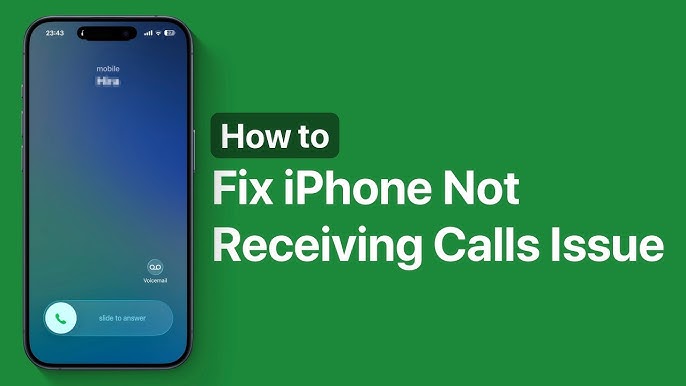 Fix iPhone Not Receiving or Making Calls Easily Now
