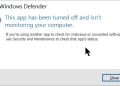 Fix Windows Defender Not Turning On Problem Fast