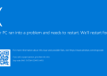 Fix Your PC Ran Into a Problem Error Windows 10