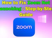 Fix Zoom Not Opening on Windows PC Easily Today Now