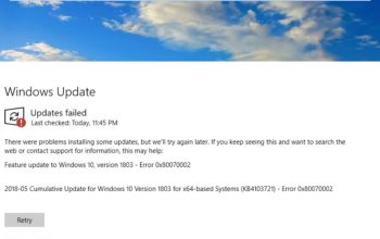 How to Fix Windows 11 Update Error 0x80070002