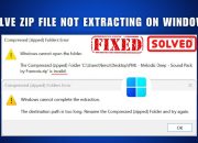 How to Fix ZIP File Not Extracting on Windows