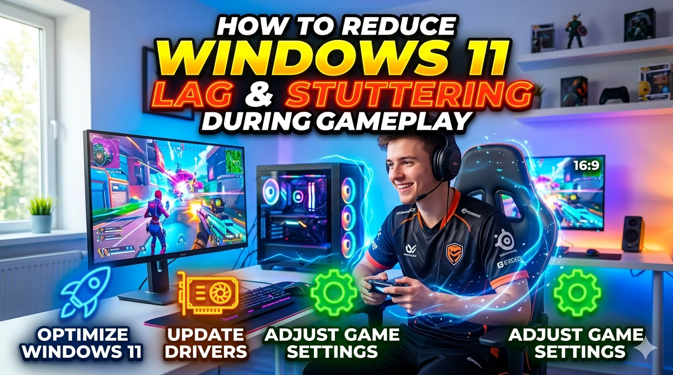 How to Reduce Windows 11 Lag and Stuttering During Gameplay