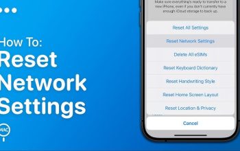 How to Reset Network Settings on iPhone Easily
