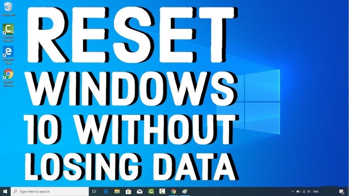 How to Reset Windows 10 Without Losing Data Safely 9 How to Reset Windows 10 Without Losing Data Safely