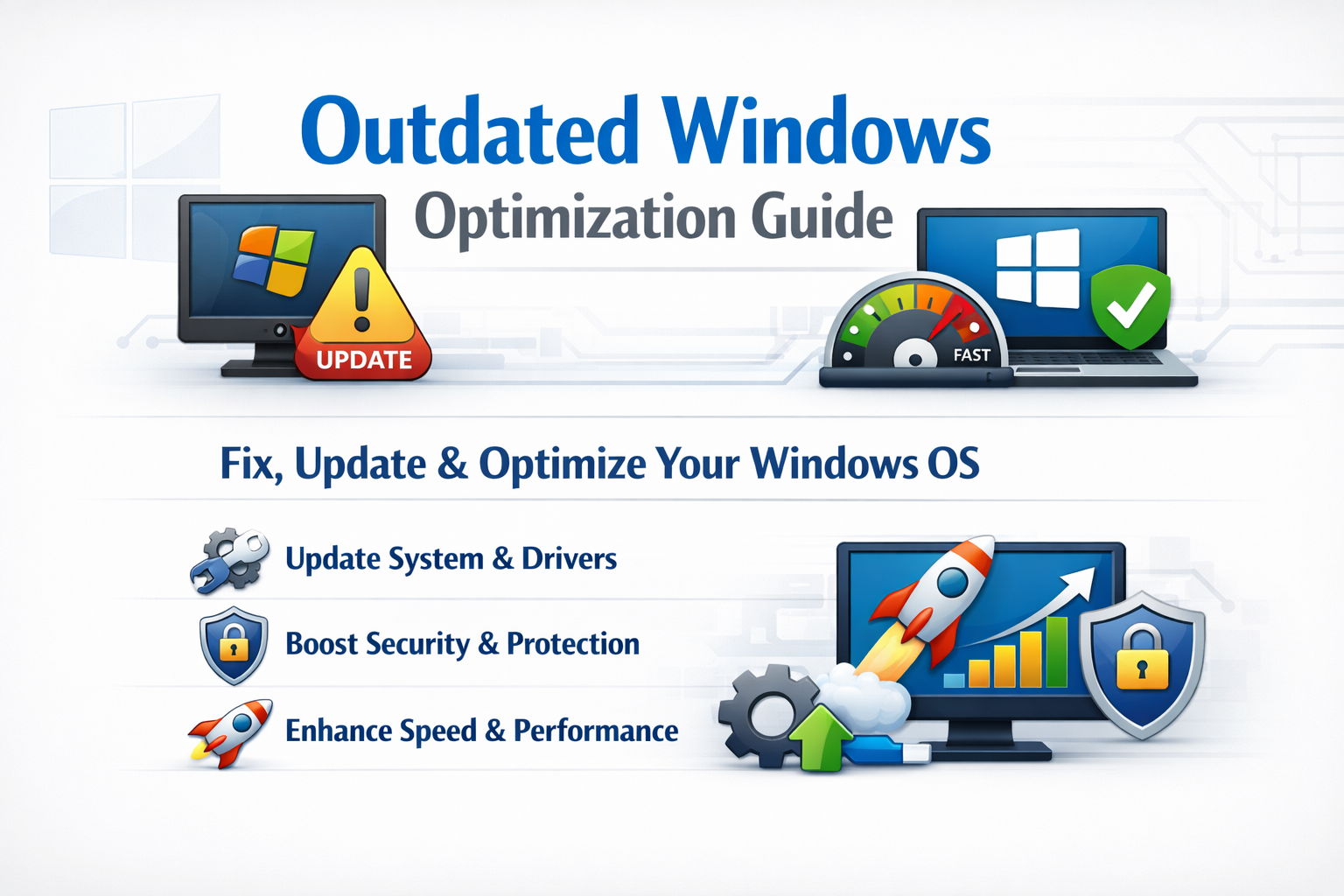 Outdated Windows Operating System
