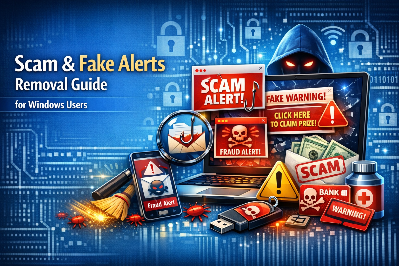 Scam & Fake Alerts Removal Guide for Windows Users