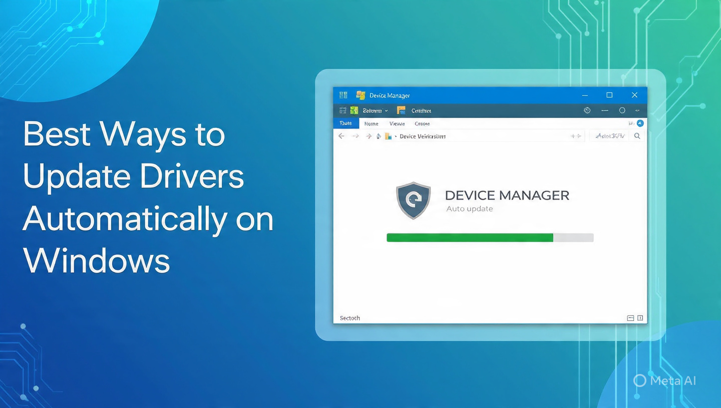 Best Ways to Update Drivers Automatically on Windows