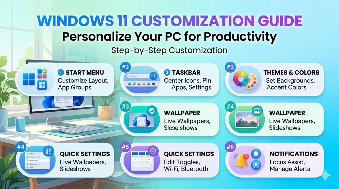 Windows 11 Customization Guide: Personalize Your PC for Productivity