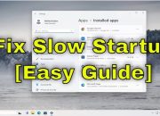 Windows 11 Slow Startup Fix Step by Step Guide