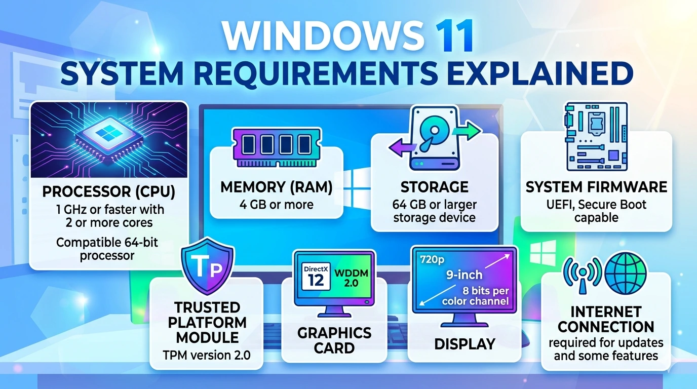 Windows 11 System Requirements Explained