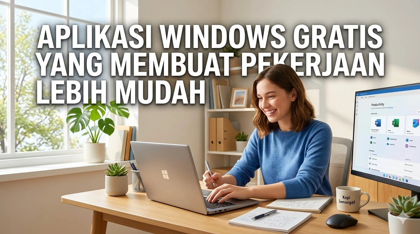 10 Aplikasi Windows Gratis yang Membuat Pekerjaan Lebih Mudah