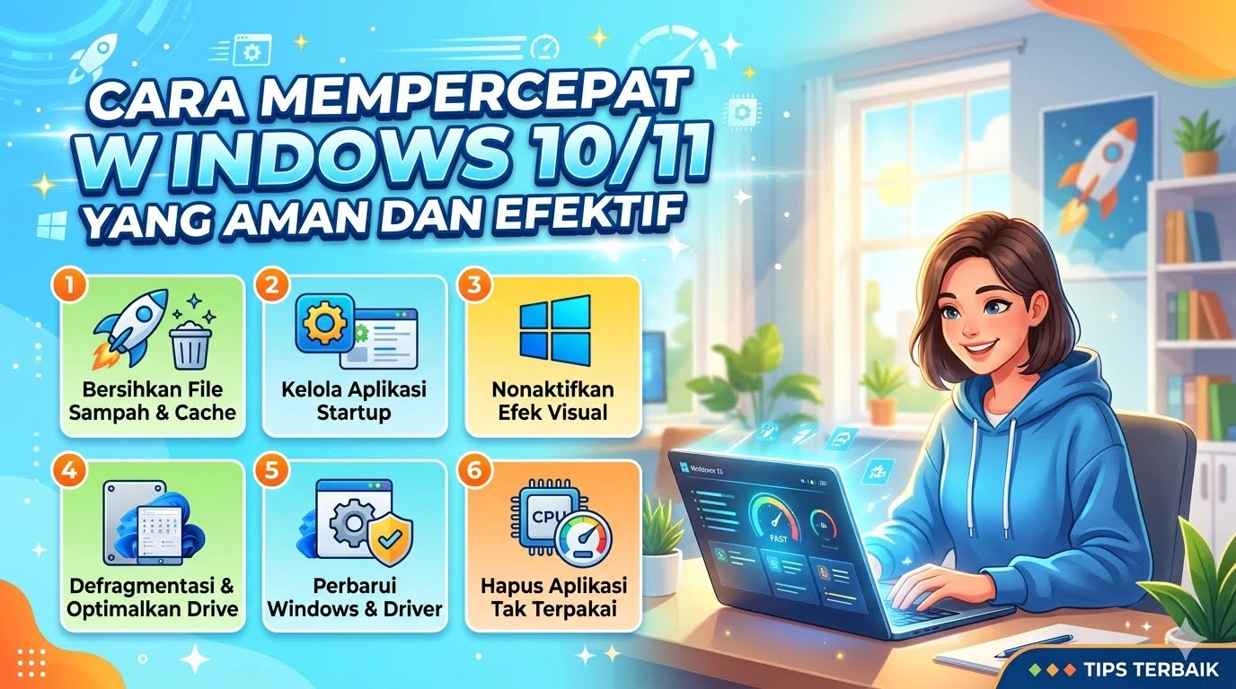Cara Mempercepat Windows 10/11 yang Aman dan Efektif