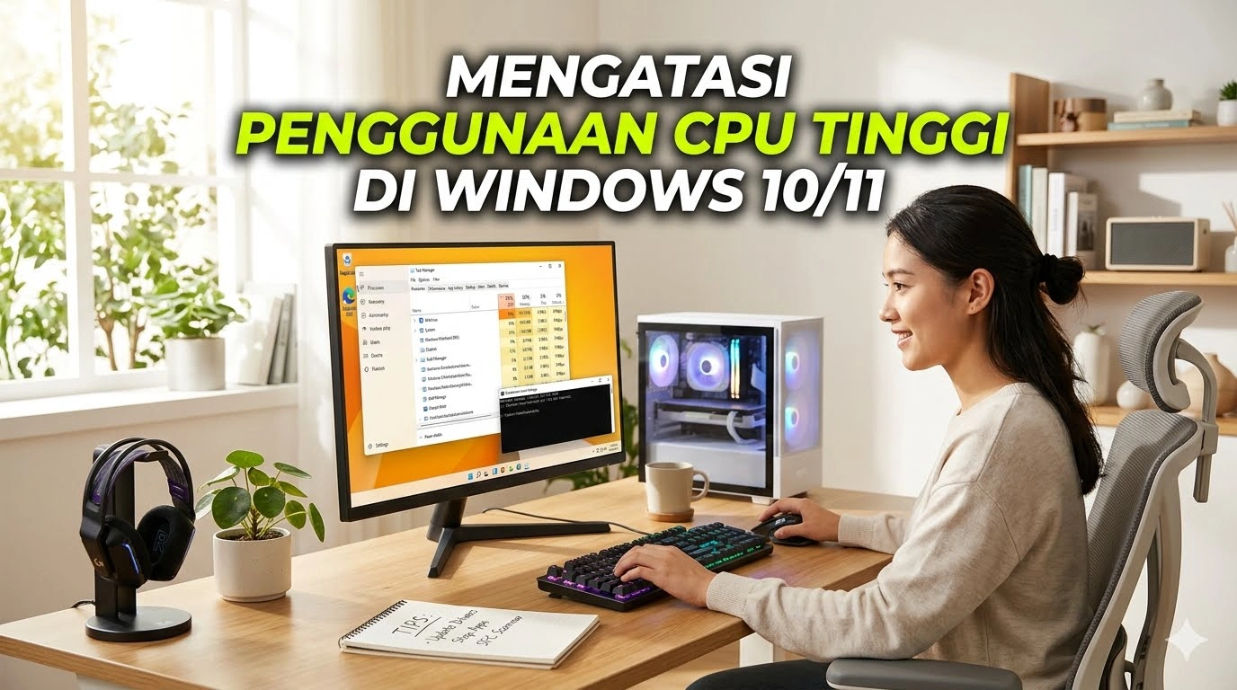 Mengatasi Penggunaan CPU Tinggi di Windows 10/11