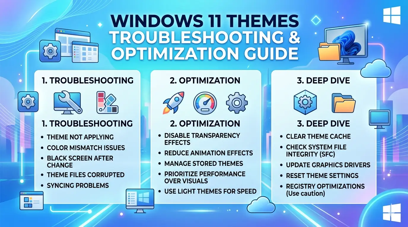 Windows 11 Themes Troubleshooting & Optimization Guide