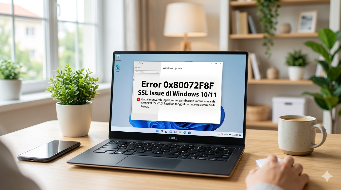 Windows Error 0x80072F8F SSL Issue di Windows 10/11