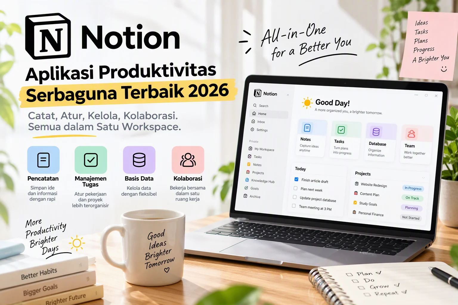Notion Gratis: Aplikasi Produktivitas Serbaguna