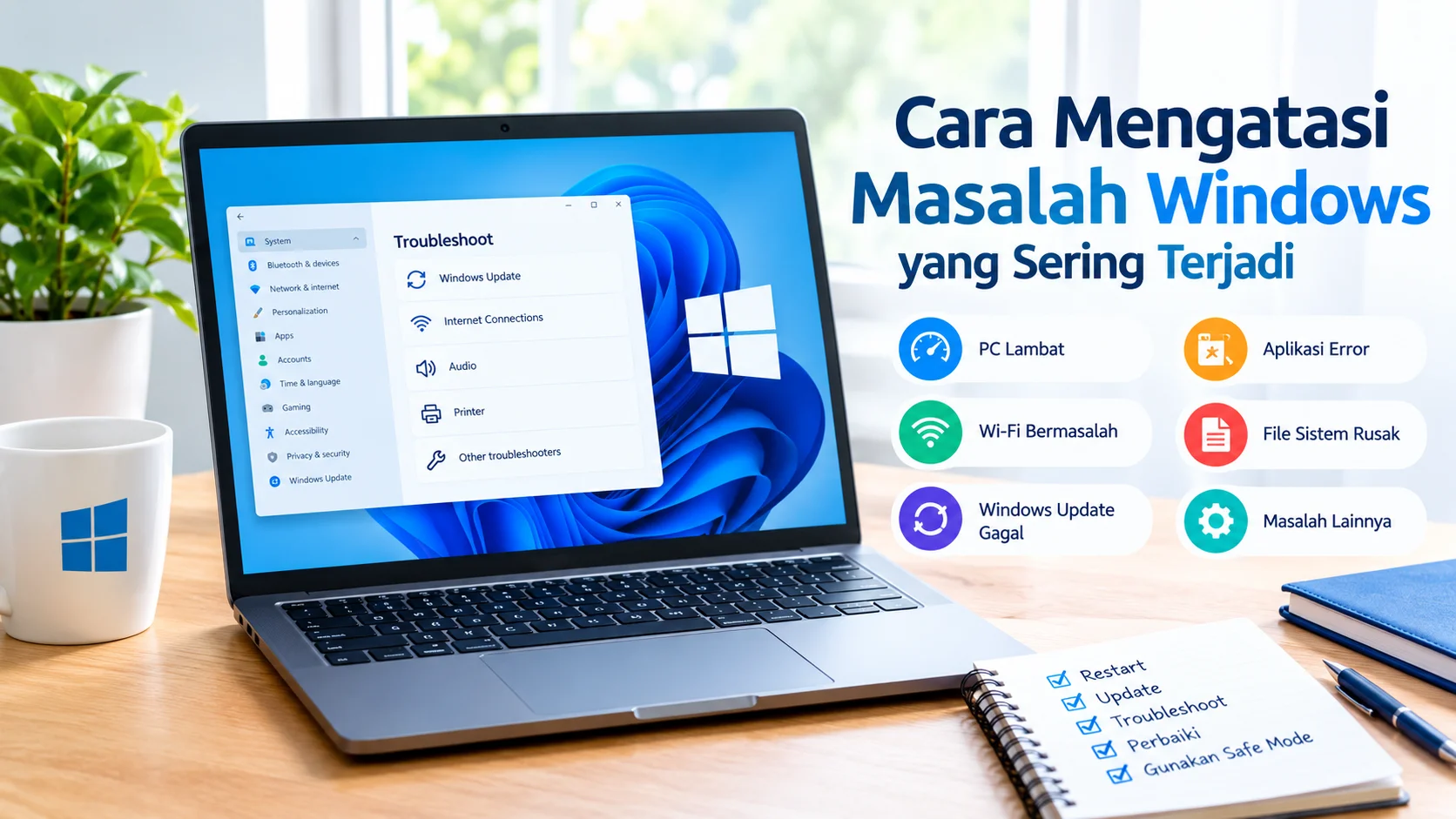 Cara Mengatasi Masalah Windows yang Sering Terjadi